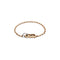 Link to love chain bracelet in pink gold and white gold YBA786693002
